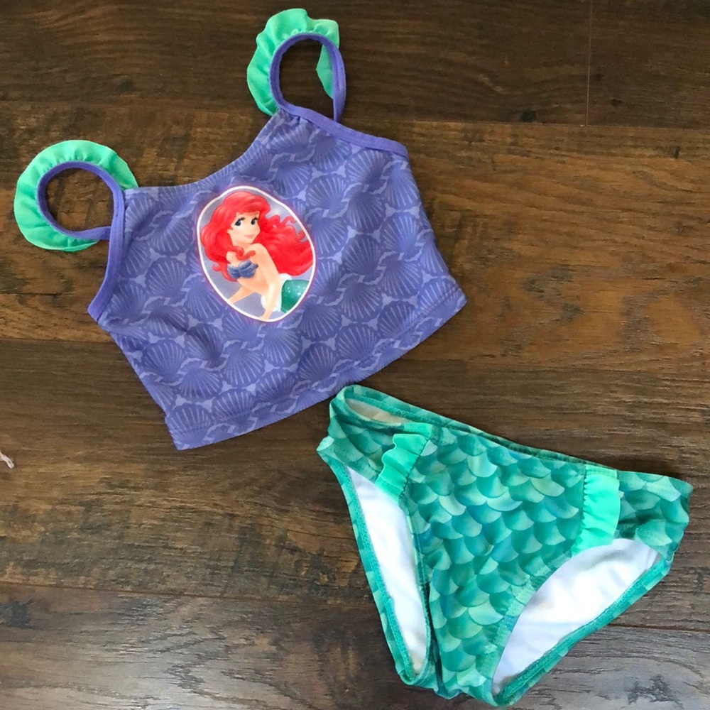 Two piece bathing suit